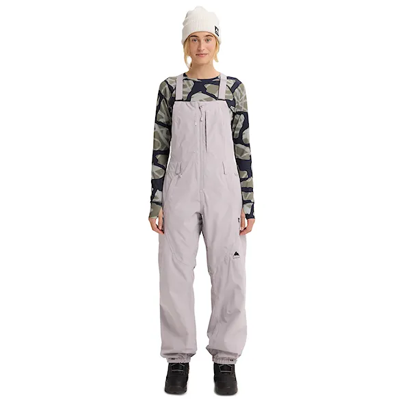 Nohavice na snowboard Burton Wms Reserve Bib washed lavender 2026 - 1