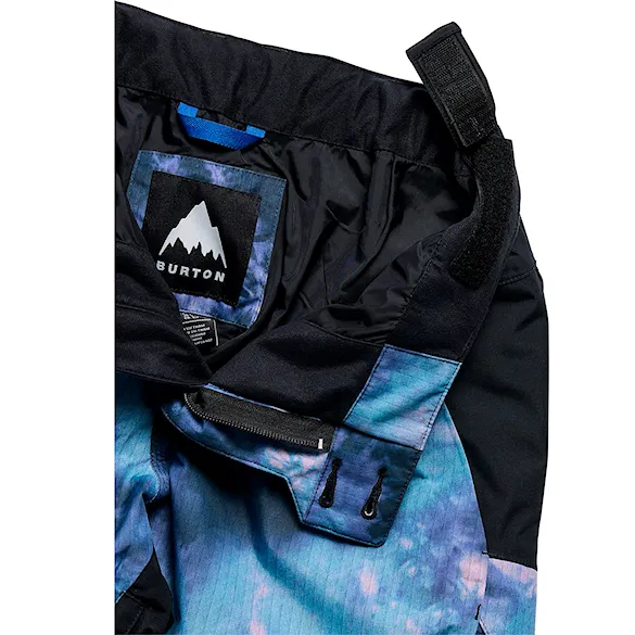 Kalhoty na snowboard Burton Wms Reserve Insulated Pant Regular crystal dye/true black 2027 - 4