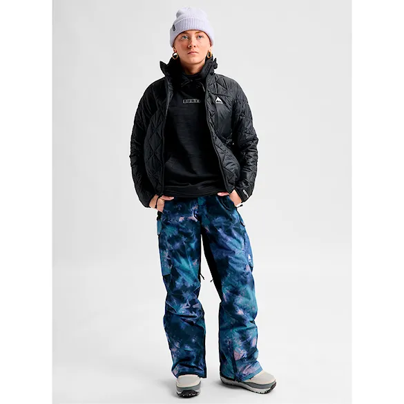 Kalhoty na snowboard Burton Wms Reserve Insulated Pant Regular crystal dye/true black 2027 - 7