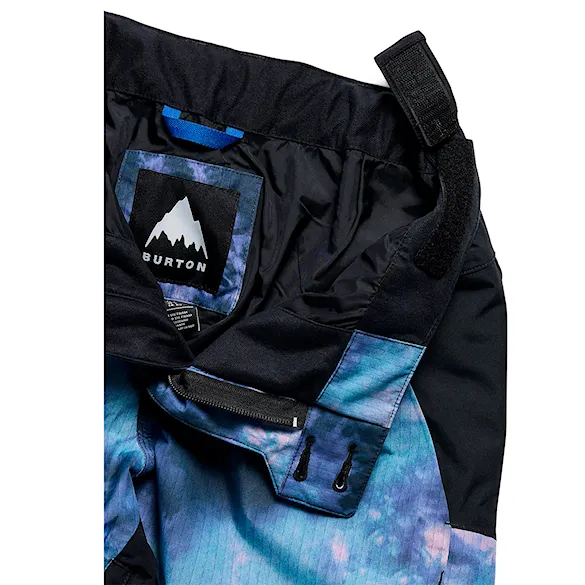 Kalhoty na snowboard Burton Wms Reserve Pant Regular crystal dye/true black 2027 - 4