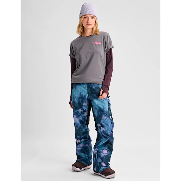 Kalhoty na snowboard Burton Wms Reserve Pant Regular crystal dye/true black 2027 - 7