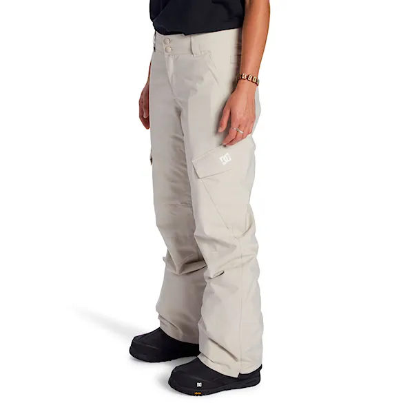 Kalhoty na snowboard DC Wms Nonchalant Pant silver lining 2025 - 3