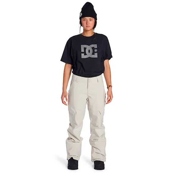 Kalhoty na snowboard DC Wms Nonchalant Pant silver lining 2025 - 4