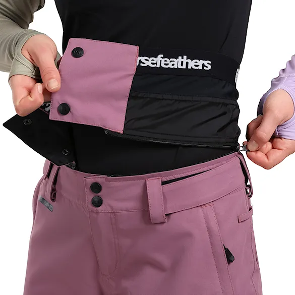 Kalhoty na snowboard Horsefeathers Lotte II Shell dusky orchid 2027 - 8