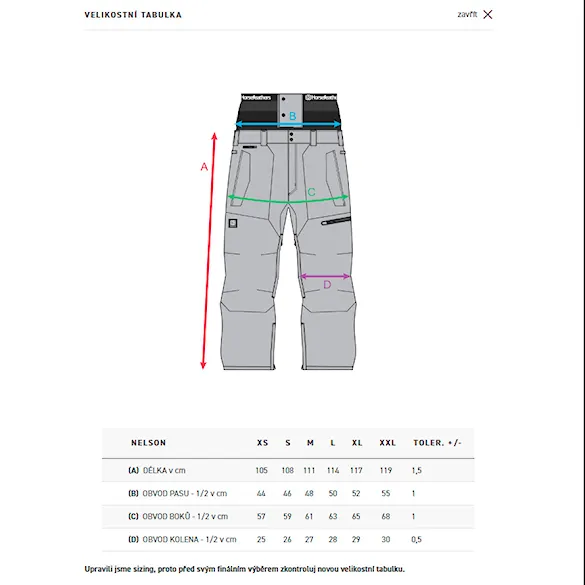 Nohavice na snowboard Horsefeathers Nelson black 2026 - 4