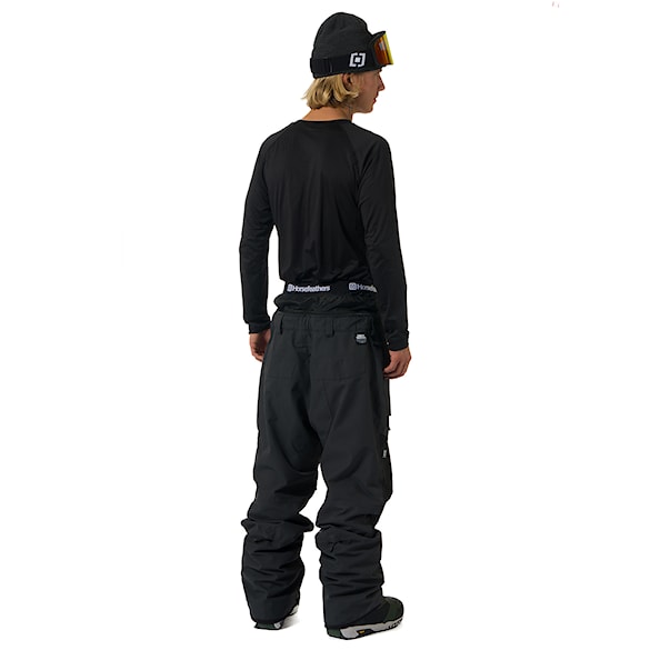 Nohavice na snowboard Horsefeathers Nelson phantom/black 2026 - 7