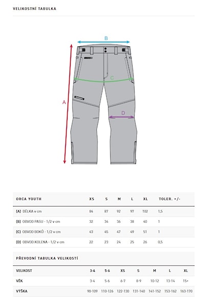 Nohavice na snowboard Horsefeathers Orca Youth Pants malaga 2025 - 4