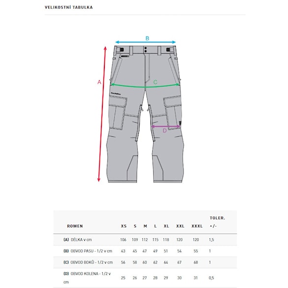 Snowboard Pants Horsefeathers Rowen olive night 2026 - 4