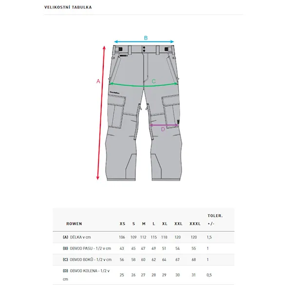 Snowboard Pants Horsefeathers Rowen olive night 2026 - 4