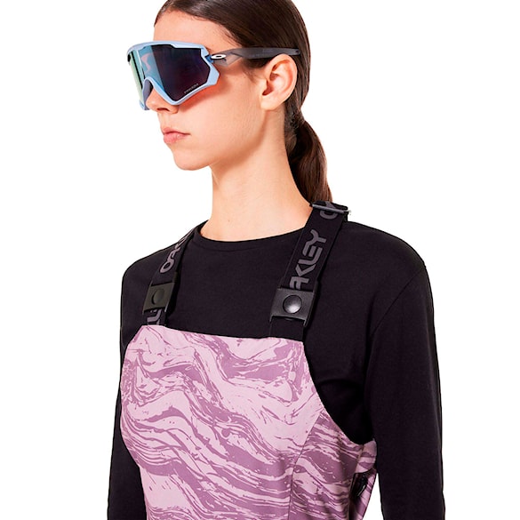 Spodnie snowboardowe Oakley Wms TNP Shell Bib duality swirl dbl tds 2025 - 5