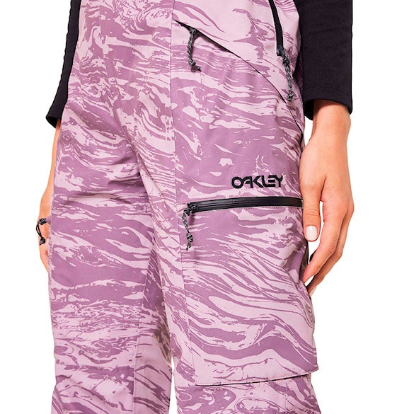 Spodnie snowboardowe Oakley Wms TNP Shell Bib duality swirl dbl tds 2025 - 7