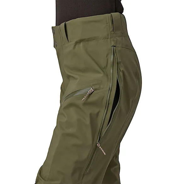 Snowboard Pants Patagonia W's Stormstride Pants pine needle green 2025 - 9