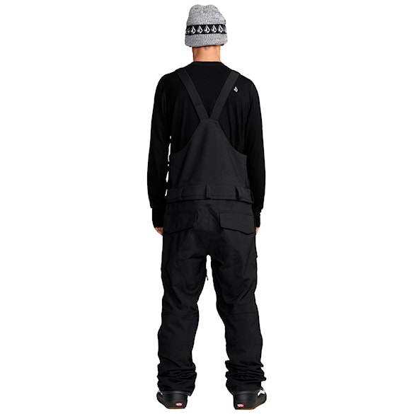 Kalhoty na snowboard Volcom Roan Bib Overall black 2026 - 2