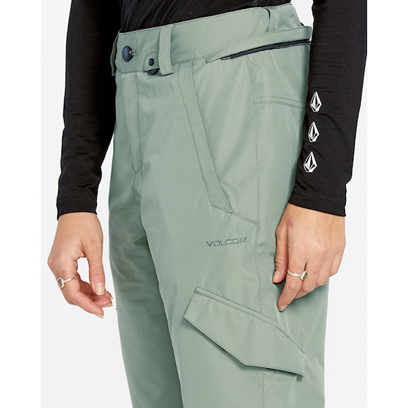 Snowboard Pants Volcom Wms Bridger Ins Pant lichen green 2025 - 11
