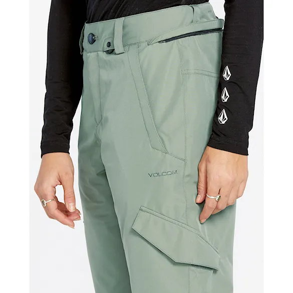 Snowboard Pants Volcom Wms Bridger Ins Pant lichen green 2025 - 11