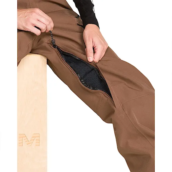 Snowboard Pants Volcom Wms Creston 3D Stretch Bib Overall desert taupe 2027 - 10