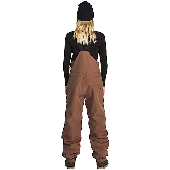Snowboard Pants Volcom Wms Creston 3D Stretch Bib Overall desert taupe 2027 - 3