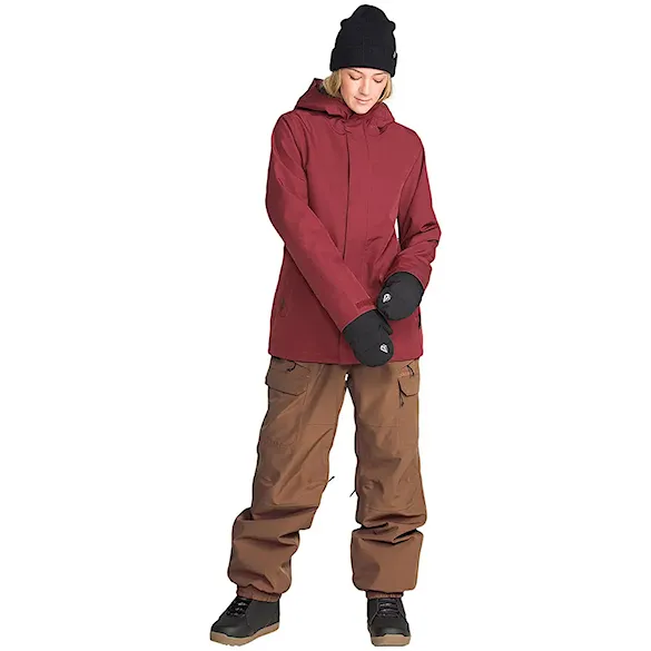Snowboard Pants Volcom Wms Creston 3D Stretch Bib Overall desert taupe 2027 - 4
