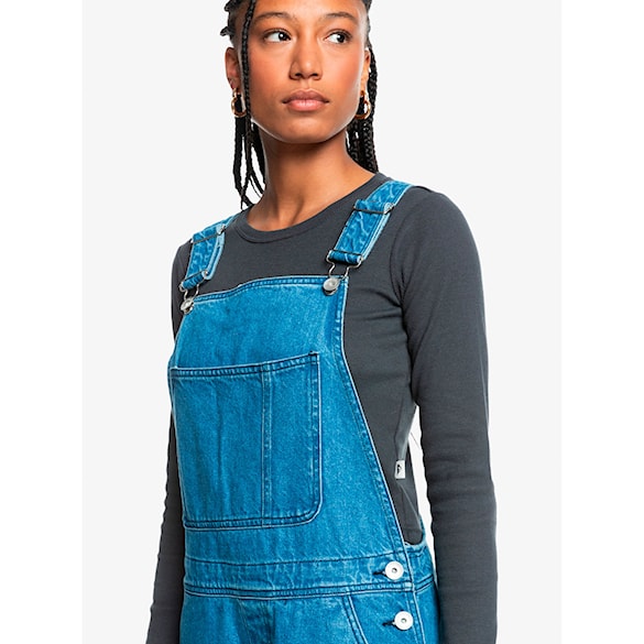 Spodnie Quiksilver Uni Classic Denim Dungaree estate blue 2024 - 5