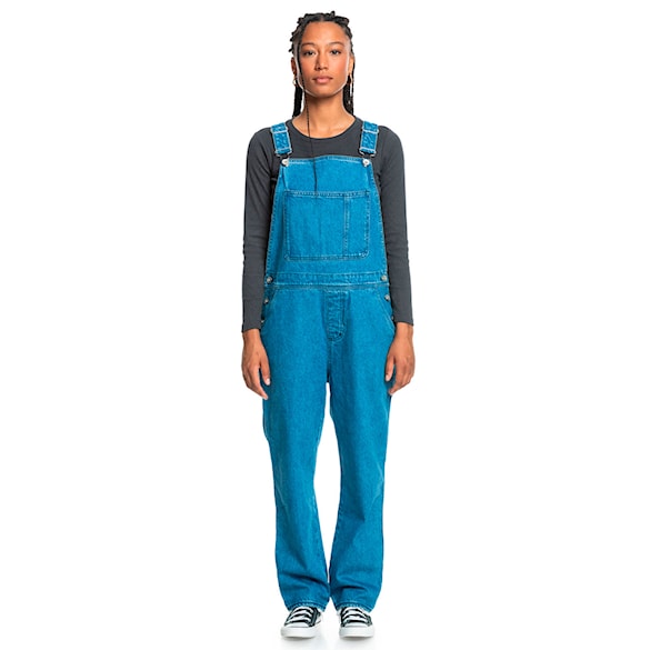 Spodnie Quiksilver Uni Classic Denim Dungaree estate blue 2024 - 1