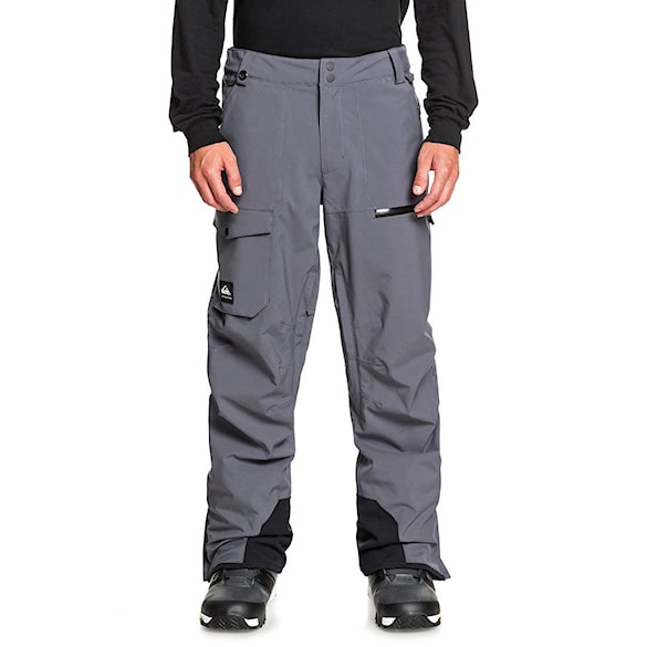 Nohavice na snowboard Quiksilver Utility iron gate 2021 - 1