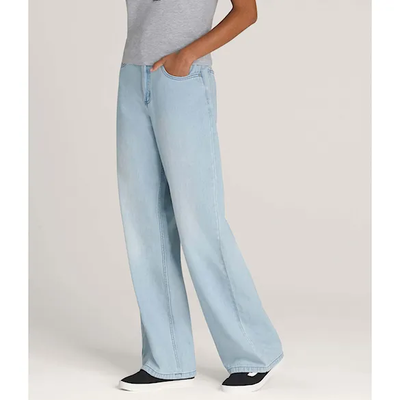 Spodnie Vans Wms Sirelle 5 Pocket Puddle Pants light stonewash 2026 - 2