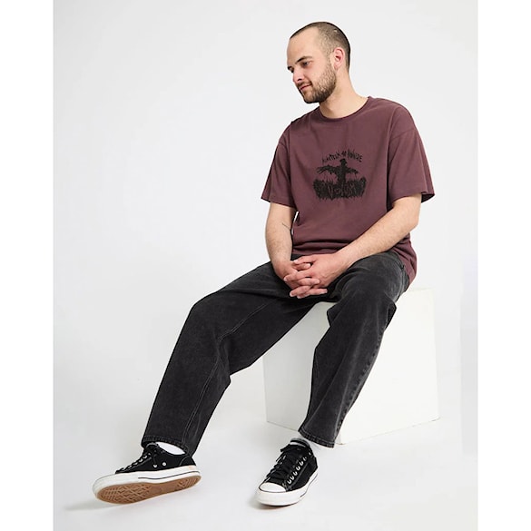 Nohavice Volcom Freazy Loose EW Denim blackity black 2026 - 7