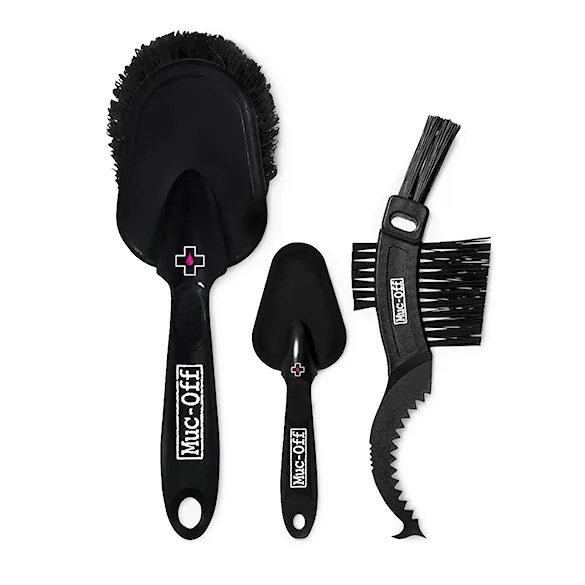 Kefa Muc-Off 3X Brush Set black - 1