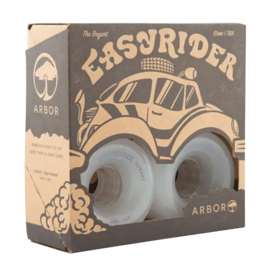 Longboard kolečka Arbor Bogart ghost white - 4