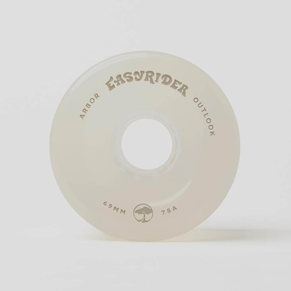 Longboard Wheels Arbor Outlook ghost white - 2