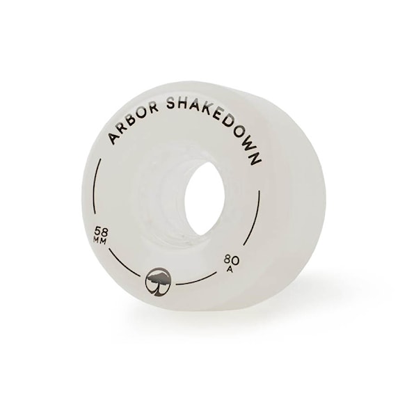 Longboard kółka Arbor Shakedown ghost white - 1