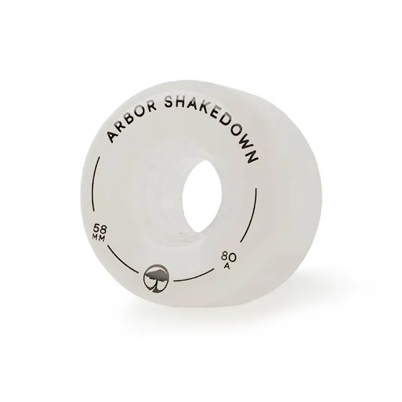 Longboard kolečka Arbor Shakedown ghost white - 1