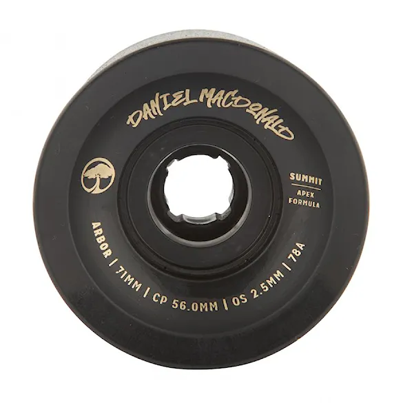 Longboard kolečka Arbor Summit Daniel Macdonald black - 2