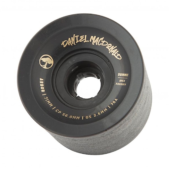 Longboard kolečka Arbor Summit Daniel Macdonald black - 1