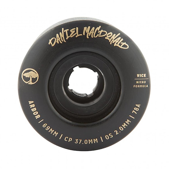 Longboard kolieska Arbor Vice Daniel Macdonald black - 2