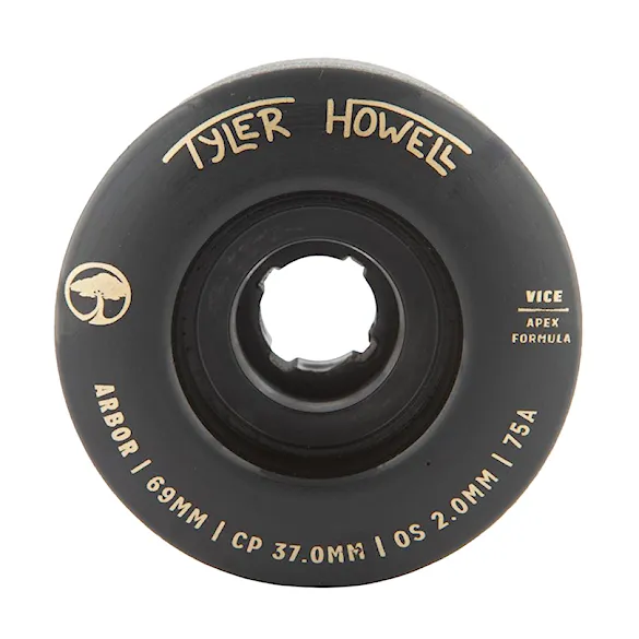 Longboard kółka Arbor Vice Tyler Howell black - 2