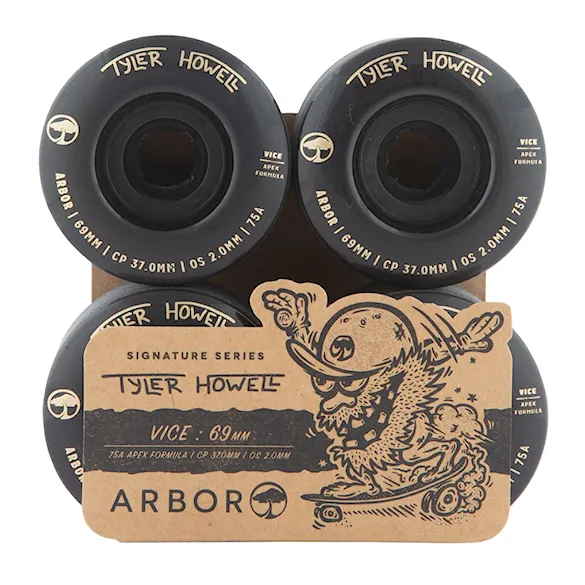 Longboard kółka Arbor Vice Tyler Howell black - 4