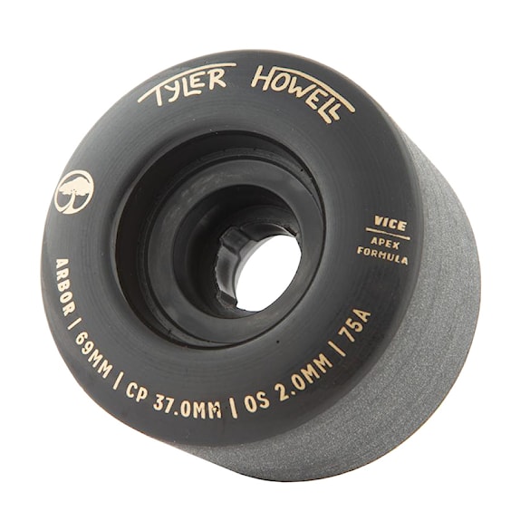 Longboard Wheels Arbor Vice Tyler Howell black - 1