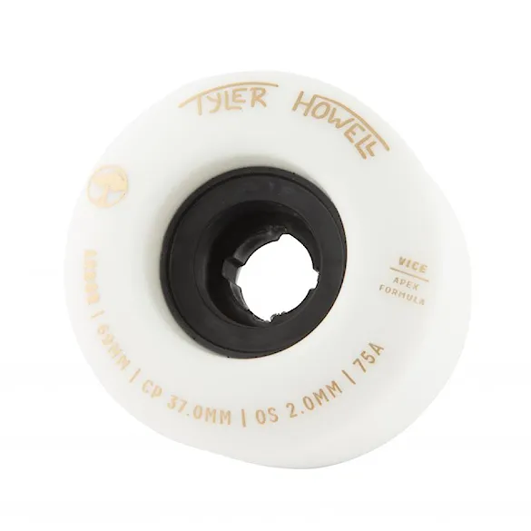Longboard kółka Arbor Vice Tyler Howell white - 1