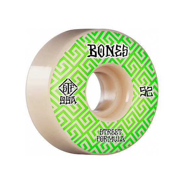 Skateboard Wheels Bones Stf Patterns V2 Locks white 2020 - 1