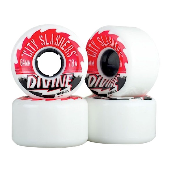 Longboard kolečka Divine City Slashers white 2016 - 1