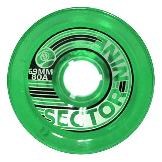 Longboard kolečka Sector 9 9 Balls 69Mm/80A green - 1