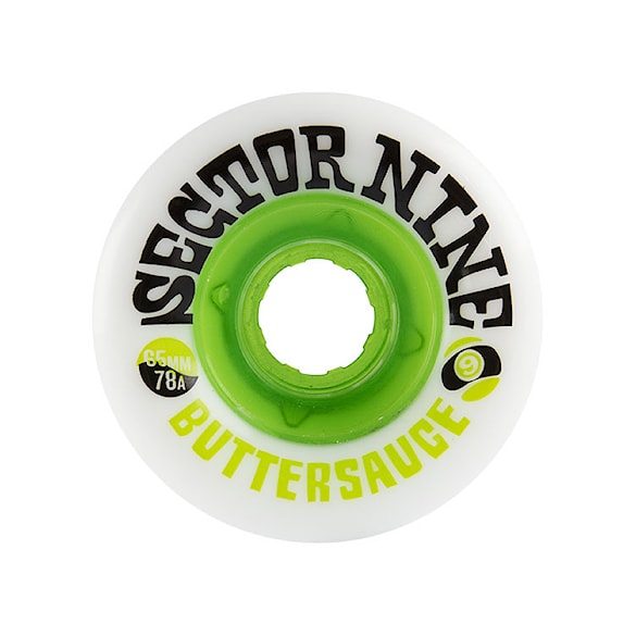 Longboard kolečka Sector 9 Buttersauce 65Mm/78A white - 1