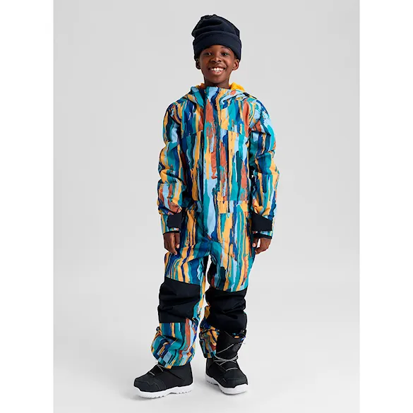 Kombinéza na snowboard Burton Kids One Piece paint stripe 2027 - 2
