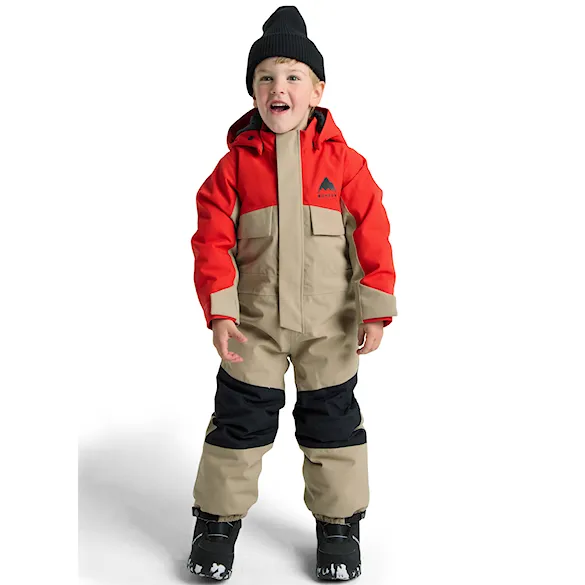 Kombinéza na snowboard Burton Toddler One Piece flame scarlet/summit taupe 2026 - 2