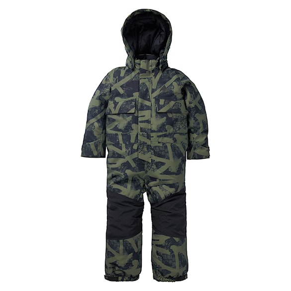 Kombinéza na snowboard Burton Toddler One Piece forest city streets 2026 - 1