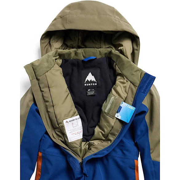 Kombinéza na snowboard Burton Toddler One Piece forest moss/twilight blue 2027 - 2