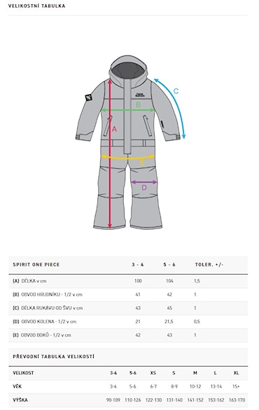 Kombinéza na snowboard Horsefeathers Spirit One Piece blue haze 2025 - 4