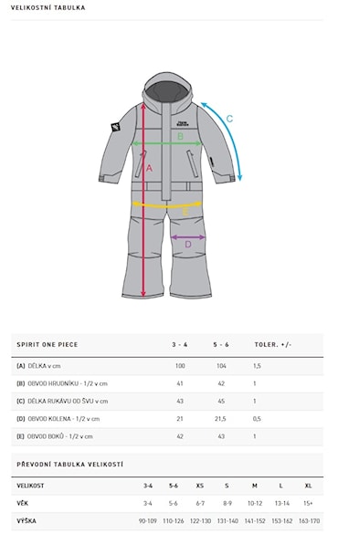 Kombinéza na snowboard Horsefeathers Spirit One Piece moonlight blue 2026 - 5