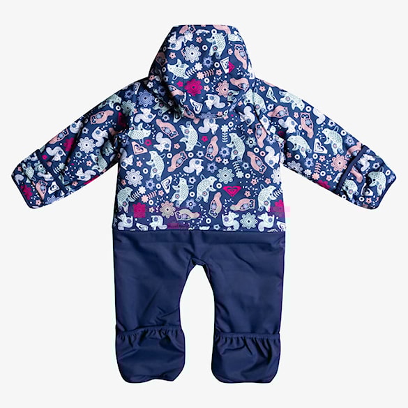 Kombinéza na snowboard Roxy Rose Jumpsuit medieval blue neo 2023 - 3
